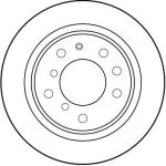 Bremsscheibe DF1558