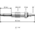 Glühkerze 345116 Glühkerze 345116