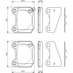 BOSCH 0 986 494 229 Bremsbelagsatz, Scheibenbremse BOSCH 0 986 494 229 Bremsbelagsatz, Scheibenbremse