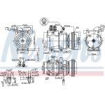 Kompressor, Klimaanlage 89291 Kompressor, Klimaanlage 89291