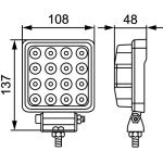 Arbeitsscheinwerfer 1GA 357 106-022