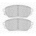 Ferodo FDB4889 Bremsbelagsatz, Scheibenbremse PREMIER ECO FRICTION Ferodo FDB4889 Bremsbelagsatz, Scheibenbremse PREMIER ECO FRICTION