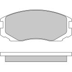 Metzger 1170294 Bremsbelagsatz, Scheibenbremse Metzger 1170294 Bremsbelagsatz, Scheibenbremse