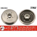 TRW DB4363 Bremstrommel TRW DB4363 Bremstrommel