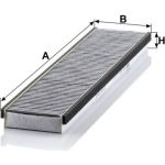 MANN-FILTER CUK 5257 Innenraumfilter, Aktivkohlefilter MANN-FILTER CUK 5257 Innenraumfilter, Aktivkohlefilter