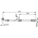 BOSCH 1 987 476 986 Bremsschlauch