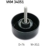 Umlenk-/Führungsrolle, Keilrippenriemen VKM 34051 Umlenk-/Führungsrolle, Keilrippenriemen VKM 34051