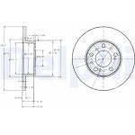 Delphi BG2257 Bremsscheibe Delphi BG2257 Bremsscheibe