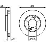Bremsscheibe 0 986 479 230 Bremsscheibe 0 986 479 230