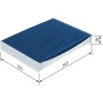 Filter, Innenraumluft 0 986 628 637 Filter, Innenraumluft 0 986 628 637