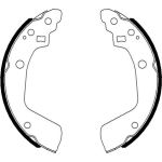 Bremsbackensatz 8DB 355 022-051 Bremsbackensatz 8DB 355 022-051