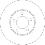 Bremsscheibe DF4384 Bremsscheibe DF4384