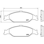 Brembo P 24 082 Bremsbelagsatz, Scheibenbremse PRIME LINE Brembo P 24 082 Bremsbelagsatz, Scheibenbremse PRIME LINE