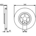 Bremsscheibe 0 986 479 464 Bremsscheibe 0 986 479 464
