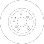 Bremsscheibe DF4288 Bremsscheibe DF4288