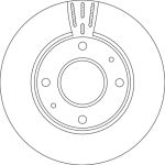 Bremsscheibe DF4698 Bremsscheibe DF4698