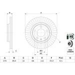Bremsscheibe 0 986 478 869 Bremsscheibe 0 986 478 869