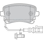 Bremsbelagsatz, Scheibenbremse 601004 Bremsbelagsatz, Scheibenbremse 601004