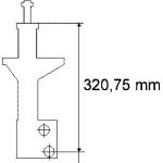 Stoßdämpfer 170 129 Stoßdämpfer 170 129