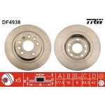 Bremsscheibe DF4938 Bremsscheibe DF4938