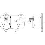 Ölkühler, Motoröl CLC 61 000P