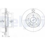 Bremsscheibe BG3709 Bremsscheibe BG3709