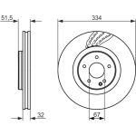 Bremsscheibe 0 986 479 650 Bremsscheibe 0 986 479 650
