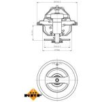 NRF 725067 Thermostat, Kühlmittel EASY FIT NRF 725067 Thermostat, Kühlmittel EASY FIT