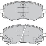Valeo 601131 Bremsbelagsatz, Scheibenbremse
