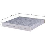 Knecht LAK 120 Filter, Innenraumluft Knecht LAK 120 Filter, Innenraumluft