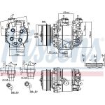 Kompressor, Klimaanlage 890035 Kompressor, Klimaanlage 890035