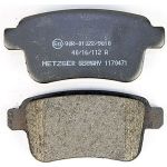 Metzger 1170471 Bremsbelagsatz, Scheibenbremse Metzger 1170471 Bremsbelagsatz, Scheibenbremse