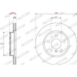 Ferodo DDF2769C Bremsscheibe PREMIER Ferodo DDF2769C Bremsscheibe PREMIER