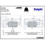 Delphi LP1504 Bremsbelagsatz, Scheibenbremse Delphi LP1504 Bremsbelagsatz, Scheibenbremse