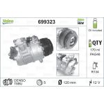 Valeo 699323 Kompressor, Klimaanlage CORE-FLEX