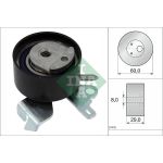INA 531 0755 10 Spannrolle, Zahnriemen INA 531 0755 10 Spannrolle, Zahnriemen