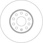 Bremsscheibe DF4295