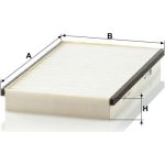 MANN-FILTER CU 2746 Innenraumfilter, Partikelfilter MANN-FILTER CU 2746 Innenraumfilter, Partikelfilter
