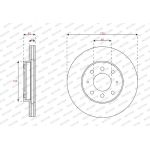 Ferodo DDF2163 Bremsscheibe PREMIER Ferodo DDF2163 Bremsscheibe PREMIER