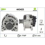 Valeo 443423 Generator ORIGINS Valeo 443423 Generator ORIGINS