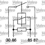 Valeo 643827 Relais, Arbeitsstrom Valeo 643827 Relais, Arbeitsstrom