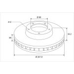 Bremsscheibe 672763