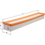 Luftfilter LX 992 Luftfilter LX 992