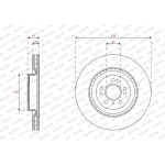 Ferodo DDF2206C-1 Bremsscheibe PREMIER Ferodo DDF2206C-1 Bremsscheibe PREMIER