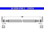 ATE 24.5229-0199.3 Bremsschlauch ATE 24.5229-0199.3 Bremsschlauch