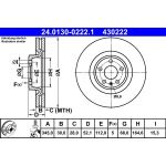 Bremsscheibe 24.0130-0222.1