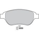 Valeo 598465 Bremsbelagsatz, Scheibenbremse