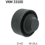 Umlenk-/Führungsrolle, Keilrippenriemen VKM 33100 Umlenk-/Führungsrolle, Keilrippenriemen VKM 33100