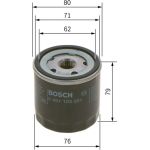BOSCH 0 451 103 351 Ölfilter
