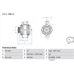 Generator 0 986 048 820 Generator 0 986 048 820